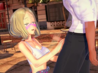 Pokemon - Sex with adult Mina (Matsurika) - Hentai