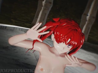 MMD R18+ Kuroko B B F Beach Stage 1160