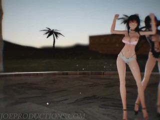 MMD r18+ Dual Kangxi 2.0 Abracadabra Beach 2Nd Stage 1166