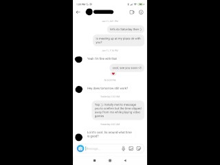 I Met An Ebony Cutie With A Booty From Bumble (Plus IG Conversation)