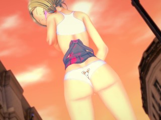 Pokemon - Adult Mina (Matsurika) masturbation - Hentai