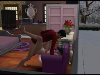 Porn with a teacher with glasses. Sex with an English Tutor | video game