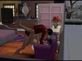 Porn with a teacher with glasses. Sex with an English Tutor | video game