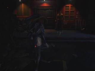 Jill as Big Breasted Sexy Witch | resident evil 3