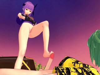 FUTA SENRAN KAGURA HIKAGE X AYANE (3D HENTAI)