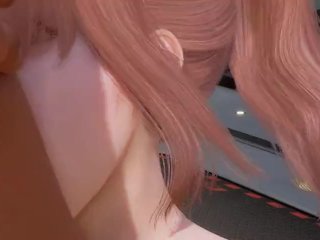 3D Hentai : Sexy Lesbians Teens Are Fucked By A Lucky Man