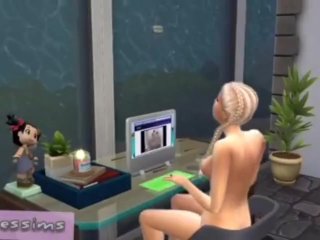 Spying on mia sims 4