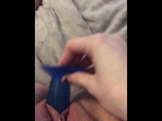 fucking my pussy with my dildo