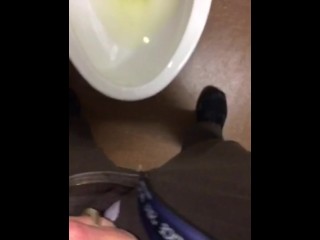 Compilation of some recordings of me pissing, wanking & cumming at work on company time. #Fun@Work