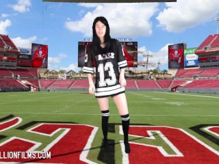 Alexandria Wu’s Sexy Super Bowl Halftime Show Promo 