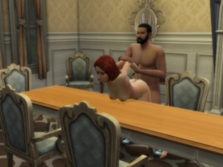 Elsa loves anal sex very much. Bob fucks her in the ass | Sims 4 - Porn Stories (Part 2)