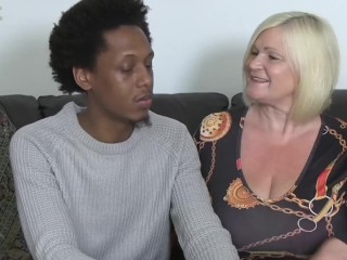 GRANNYLOVESBLACK - GILF Wants BBC In Both Holes