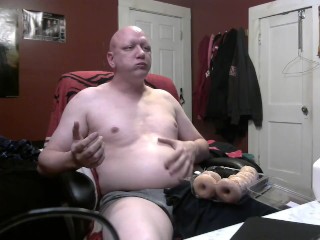 fat boy eats a dozen donuts and milk 1/28/21