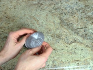 Easiest discreet DIY pocket pussy / anus - how to make a homemade fleshlight tutorial