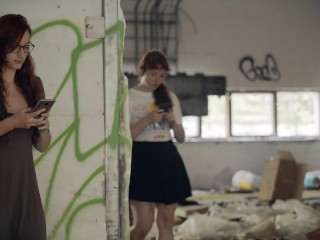 Gotcha! Shibari sex in abandoned building with Saara Rei