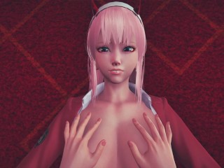 Darling In The Franxx: futa Zero Two you are in a private room Taker POV