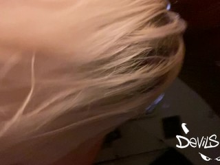 100% HARD AMATEUR SEX! REAL PASSION SEX WITH BLONDE MARILYN SUGAR! BEST SCENE HOMEMADE PORN!