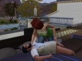 Female domination in sex. Elsa takes over her husband | Sims 4 - Porn Stories