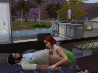 Female domination in sex. Elsa takes over her husband | Sims 4 - Porn Stories