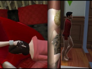 A small collection of Simsons sex in clothes. Fetish lesbians | Porno game