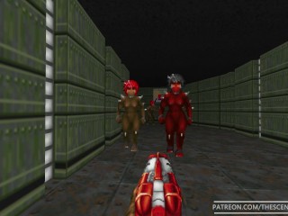 jugando a Hentai DOOM 2