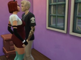 Bieber fucked Eliza on his wife's bed at her request | Sims 4 - Porn Stories