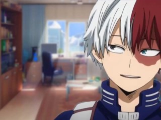 ASMR (sfw) SHOTO TODOROKI se viste de PORRISTA para ti