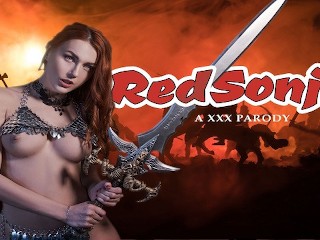 Busty Babe RED SONJA Letting You Fuck Her Tight Pussy VR Porn