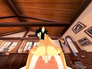 Fucking the Saiyan Caulifla from your POV - Dragon Ball Super Hentai.