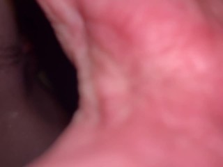 FAN REQUEST His POV Cross Streaming w/ MILF & soaking her pussy. I lick her pissy clit when complete