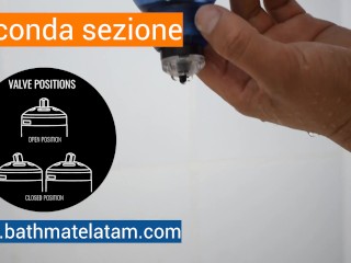 Come usare Bathmate HYDROMAX - Guida rapida passo passo