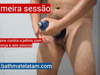 Como usar o Bathmate HYDROMAX - Guia rápido passo a passo