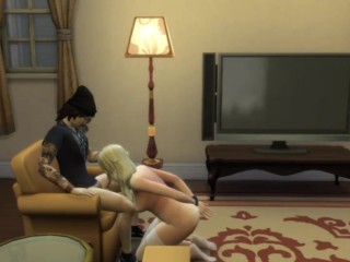 Johnny Depp fucks blonde after filming Pirates of the Caribbean