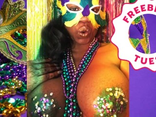 Jessica Grabbit Mardi Gras fun