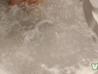Masturbation in bathtub, public toilet sex with beautiful girl big boobs & perfect body