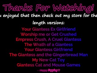 Compilation: Giantess role play