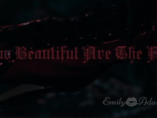 How Beautiful Are The Feet - foot fetish cinematic trailer artistic music Emily Adaire TS high heels