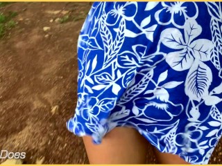 Wife Flashing Big Tits in Public Strip | Public Exhibitionist