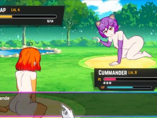 Oppaimon [Hentai Pixel game] Ep.4 Rafapfap ripped clothes in pokemon parody