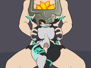 Stacked Midna Gives a Thighjob