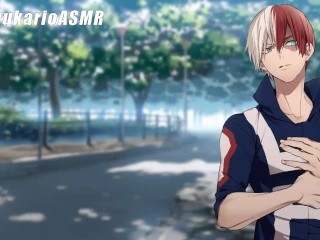 ASMR (sfw) ENCADENASTE a TODOROKI Roleplay Boku No Hero