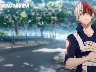 ASMR (sfw) ENCADENASTE a TODOROKI Roleplay Boku No Hero