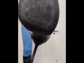 [SFW] Cossdresser showing its high heel boots, jeans + foot worship POV foot fetish