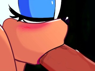 Rouge the Bat Blowjob Hentai POV