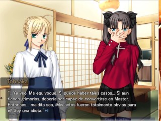 Fate Stay Night Realta Nua Dia 6 Parte 2 Gameplay (Español)