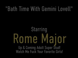 Hung Stud Rome Major Crams Horny Phat Ass Gemini Lovell!