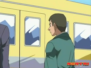 Hentai Pros - Yuji Sakai Fucks A Girl On The Train Before Fucking And Giving A Creampie To Asuka