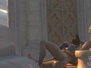 The Legend of Korra - Blowjob 3d Hentai - by RashNemain