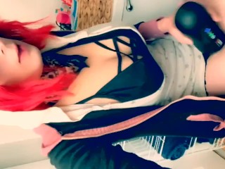 Beautiful trans slut try’s a new sex toy