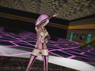 MMD R18 Misaka And Kuroko - Blackpink Whistle 1212